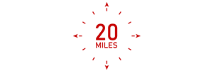 20miles Logo