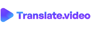 Translate.Video Logo