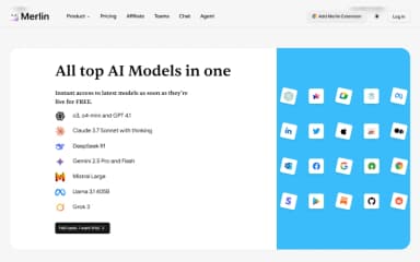 Merlin AI All top AI Models in one