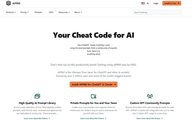 AIPRM Cheat Code For AI
