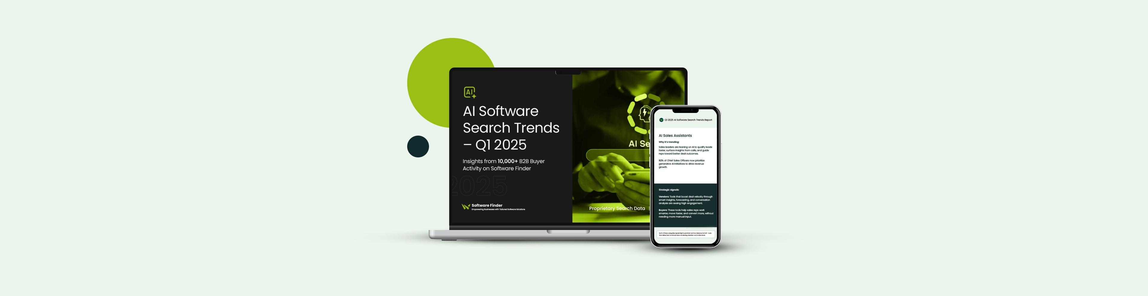 Data Report: AI Software Search Trends 2025