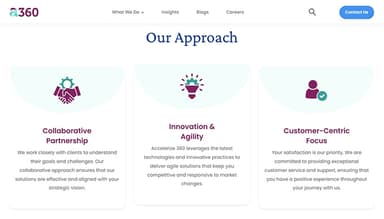 Accelerize 360 Our Approach