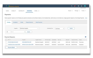 Ariba Ariba Invoice Management