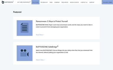 BUFFERZONE Featured Zone