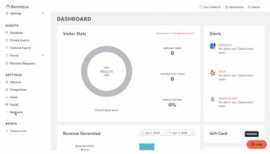 BentoBox Dashboard