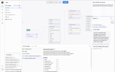 Botpress Capture Information