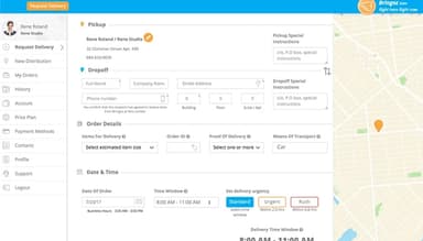 Bringoz Request Delivery