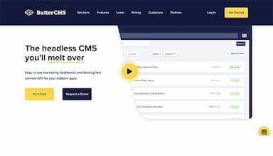 ButterCMS Home Page