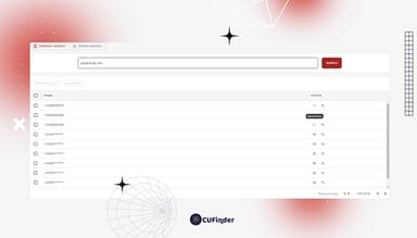 CUFinder Number Search