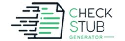 Check Stub Generator Logo