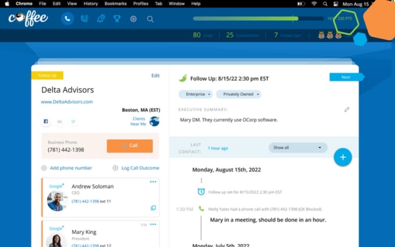 Coffee Details Advisor