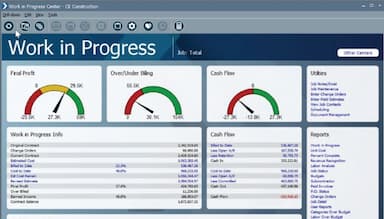 Deltek ComputerEase Work In Progress
