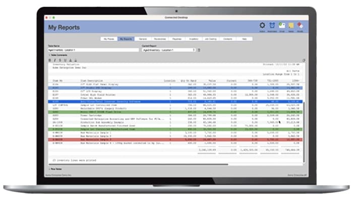 Connected Software My Reports