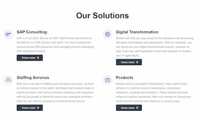 Denken Solutions Our Solutions