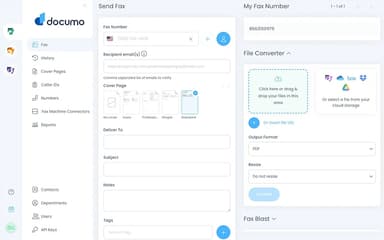 Documo Fax Portal