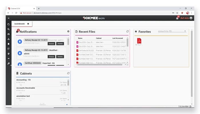 Dokmee Dashboard