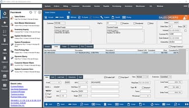 ERP-ONE Order Entry