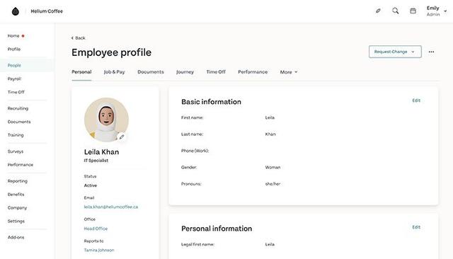 Employee Profile