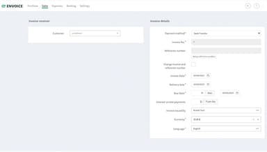 Envoice Sales Invoice View