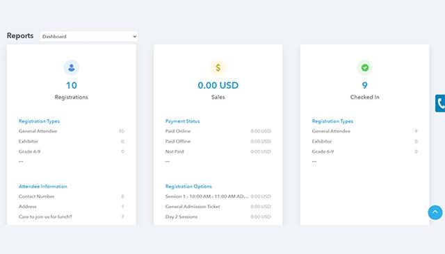 Eventleaf View Reports
