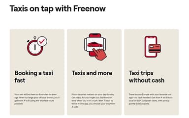 Freenow Taxis