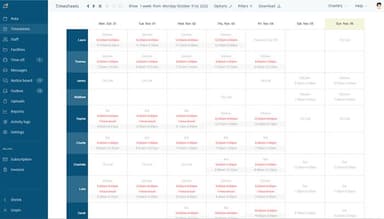 Timesheets
