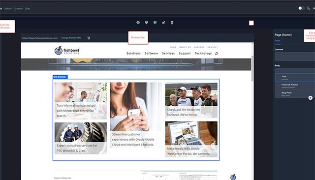 Fishbowl Solutions Homepage