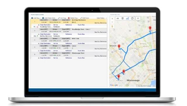 Fleet routing