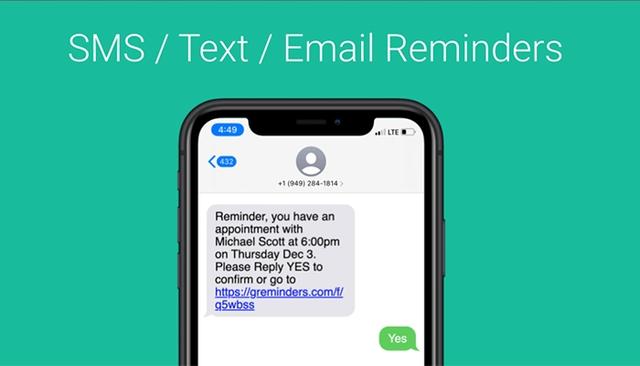 GReminders SMS, Email, Text