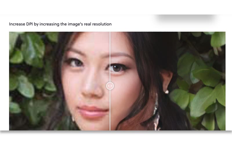 Gigapixel AI Increase DPI