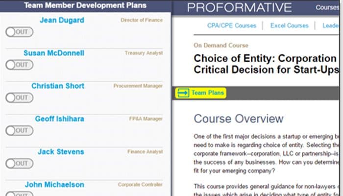 Illumeo LMS course overview