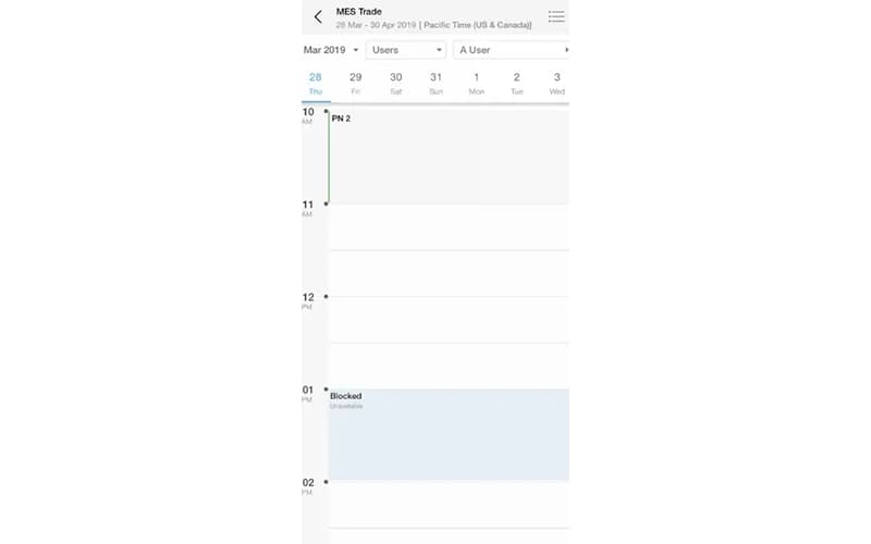 Jifflenow Calendar