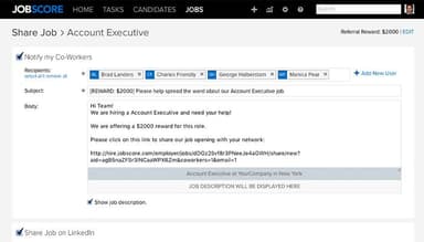 JobScore Save job