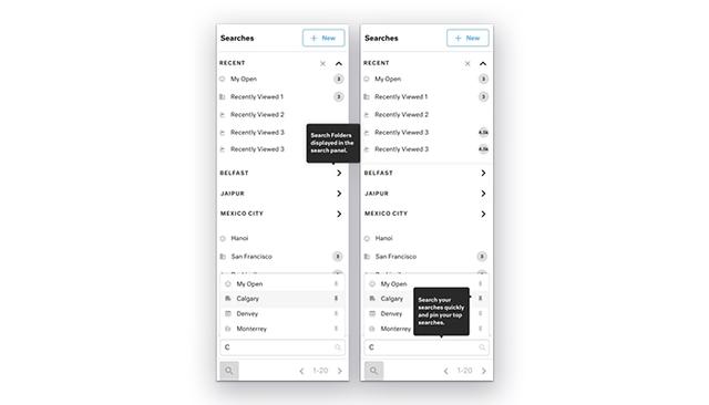 Kustomer Search Folders