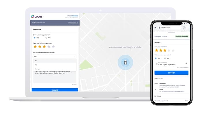 Locus Tracking Page