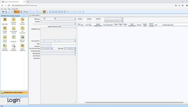  Login ERP Product Delivery