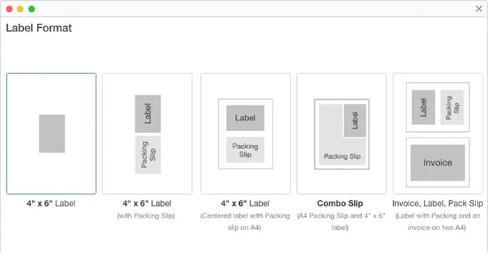 Multiorders Shipping Labels