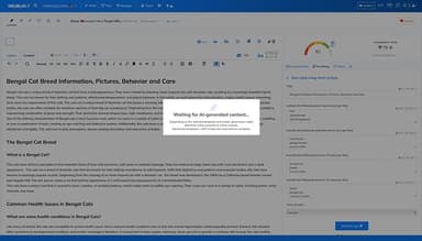 NeuronWriter AI templates