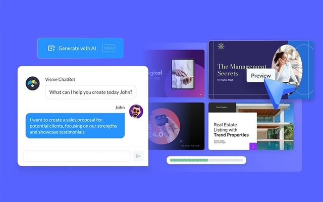Visme AI Designer