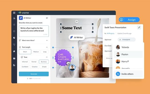 Visme AI Writer
