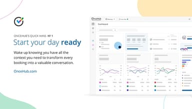OnceHub Start Your Day Ready