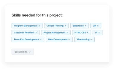 Paddle Skills needed for this project