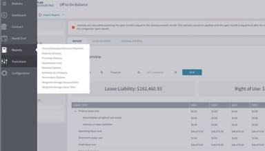 PowerPlan Navigation Menu