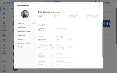PrismHR Employee Details