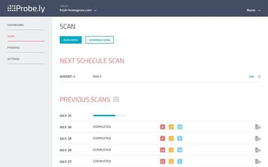 Probely Scan