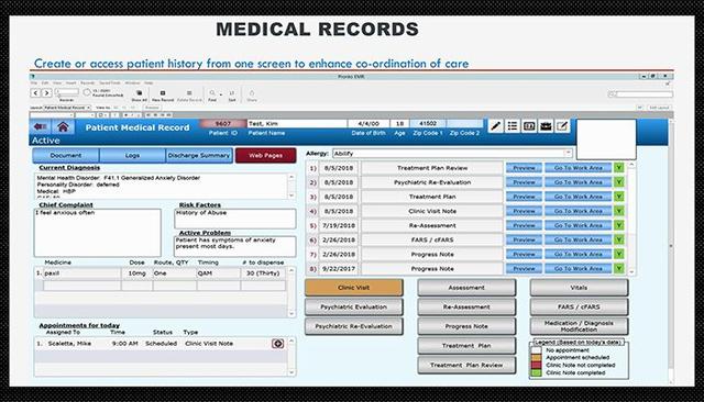 PRONTO EMR Software Medical Record
