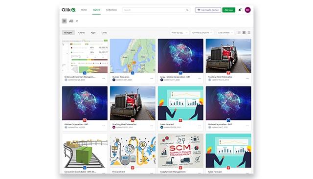 Qlik Sense SaaS Hub