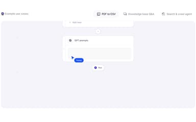 Relevance AI PDF To CSV