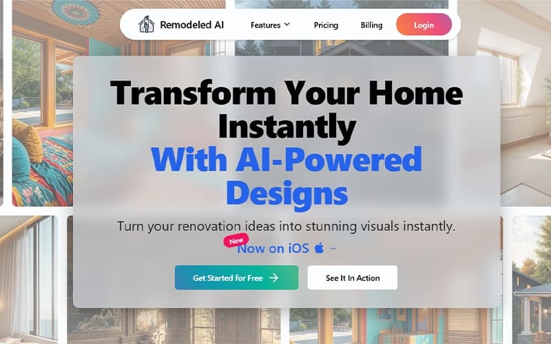 Remodeled AI Login Screen