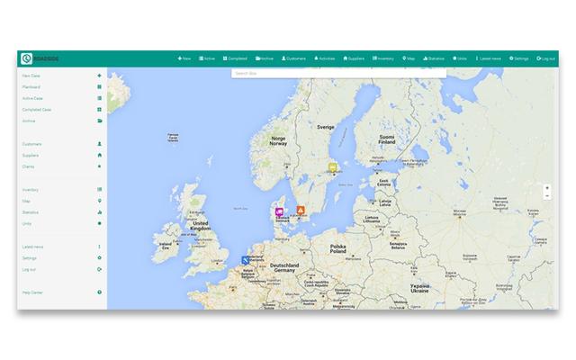 Roadside Software Map